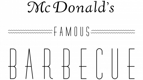 Logo de McDonald's Famous Barbecue en 1940