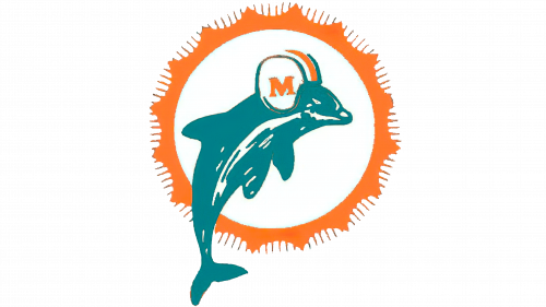 Logo de Miami Dolphins 1966-1973