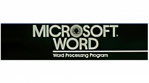 Logo de Microsoft Word de 1983-1987