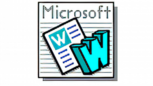 Logo de Microsoft Word de 1991-1993
