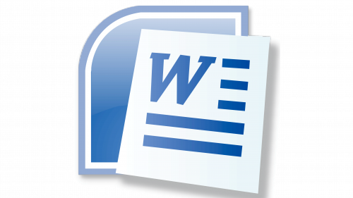 Logo de Microsoft Word de 2007-2010