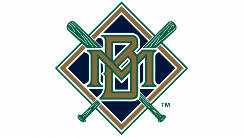 Logo de Milwaukee Brewers en 1998-1999