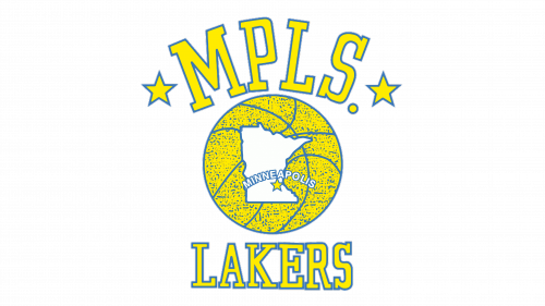 Logo de Minneapolis Lakers en 1947