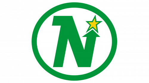 Logo de Minnesota North Stars 1967-1985