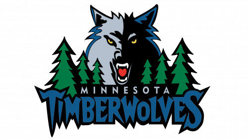 Logo de Minnesota Timberwolves 1997-2008