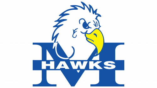Logo de Monmouth Hawks en 1993