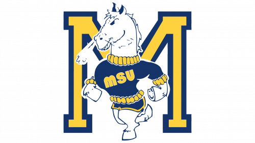 Logo de Murray State Racers en 1973