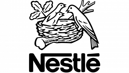 Logo de Nestle 1984-1995