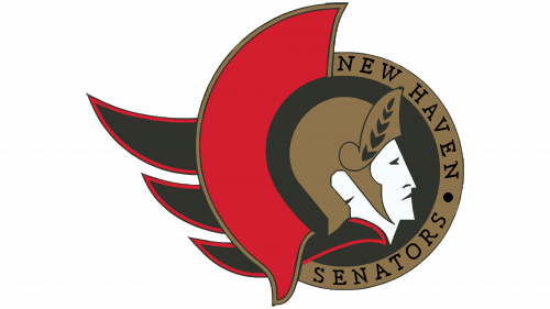 Logo de New Haven Senators en 1992