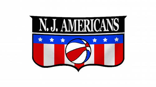 Logo de New Jersey Americans en 1968