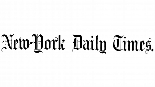 Logo de New-York Daily Times 1851-1857
