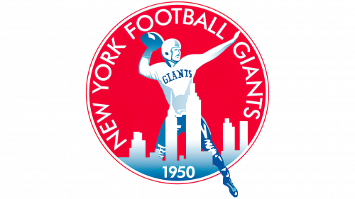 Logo de New York Giants 1950-1955