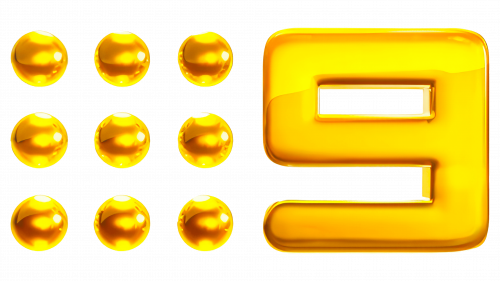 Logo de Nine Network Productions 2020 Yellow