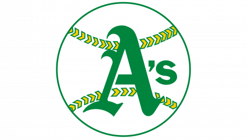 Logo de Oakland Athletics 1968-1970