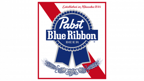 Logo de Pabst Blue Ribbon