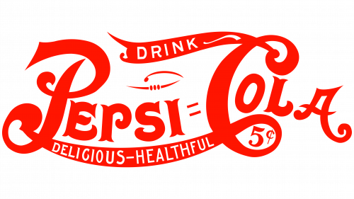 Logo de Pepsi Cola en 1904