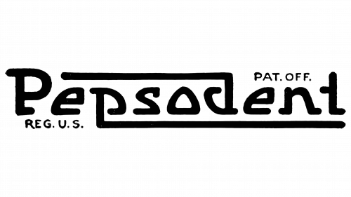 Logo de Pepsodent 1901-1948