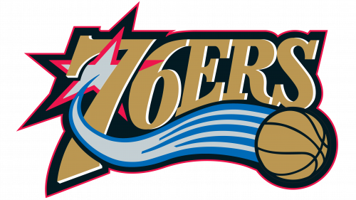 Logo de Philadelphia 76ers 1998-2009