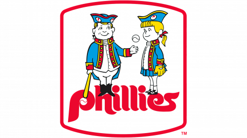 Logo de Philadelphia Phillies 1976-1980