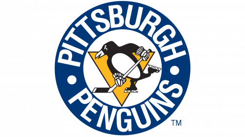 Logo de Pittsburgh Penguins en 1968-1972