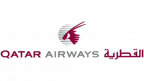 Logo de Qatar Airways en 1997