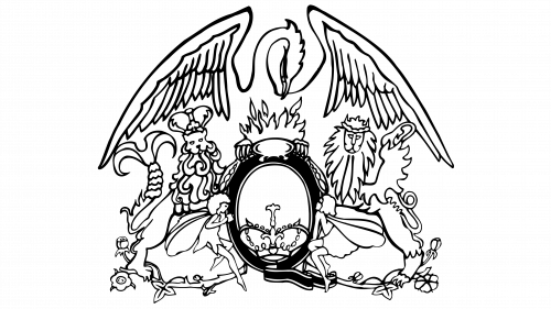 Logo de Queen 1973-1975