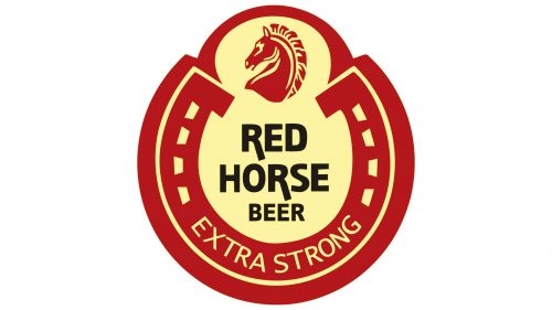 Logo de Red Horse Extra Strong