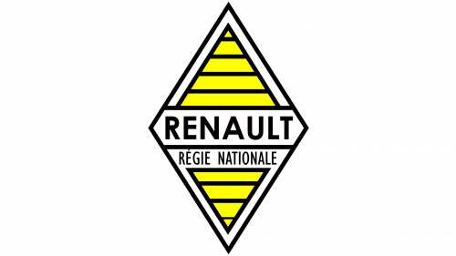 Logo Renault 1946-1958 Logo de Renault de 1946-1958