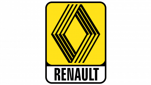Logo Renault 1973-1982 Logo de Renault de 1973-1982