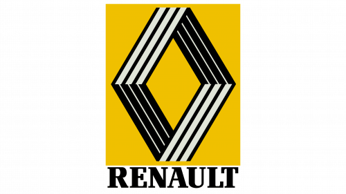 Logo Renault 1982-1990 Logo de Renault de 1982-1990