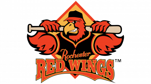 Logo de Rochester Red Wings en 1997