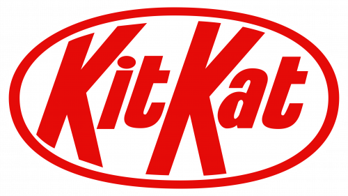 Logo de Rowntrees Kit Kat dans les annees 1970