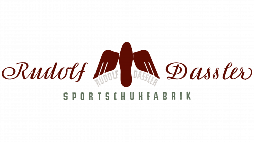 Logo de Rudolf Dassler Sportschuhfabrik (Ruda) en 1948