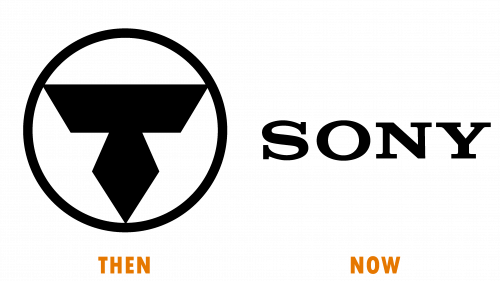 Logo de SONY d’hier et d’aujourd’hui