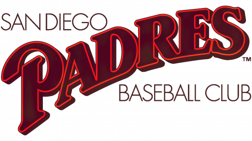 Logo de San Diego Padres en 1985