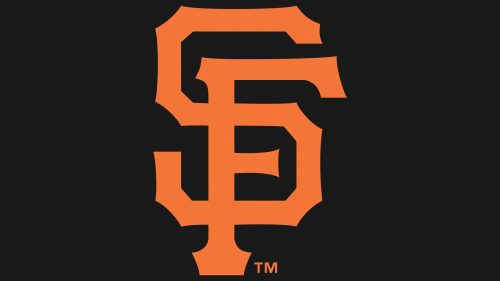 Logo de San Francisco Giants headwear SF en 1951