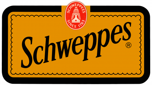 Logo de Schweppes en 1980