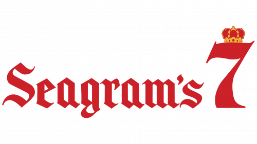 Logo de Whiskey américain Seagram's 7 Crown