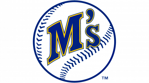 Logo de Seattle Mariners 1987-1992