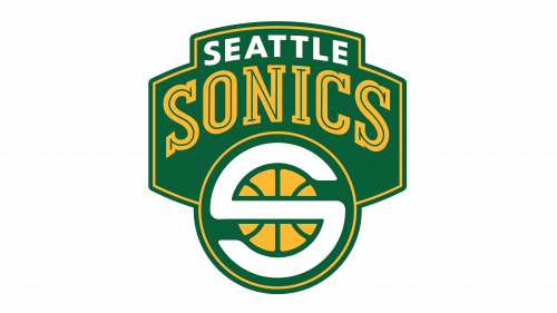 Logo de Seattle Sonics 2002-2008