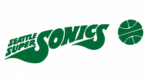 Logo de Seattle SuperSonics 1972-1975