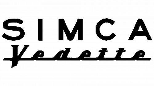 Logo de Simca Vedette