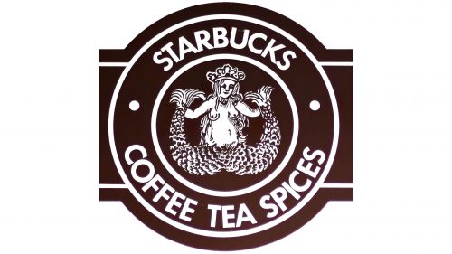 Logo de Starbucks 1971-1987