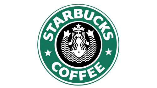 Logo de Starbucks 1987-1992