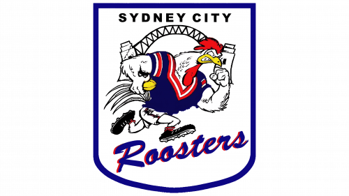 Logo de Sydney City Roosters en 1995