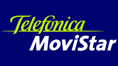 Logo de Telefonica MoviStar en 2000