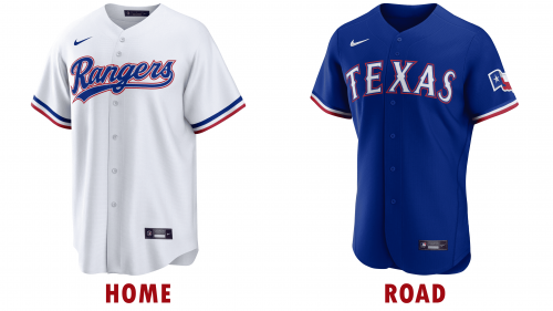 Logo de Texas Rangers Uniform