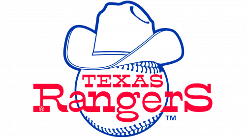 Logo de Texas Rangers en 1981