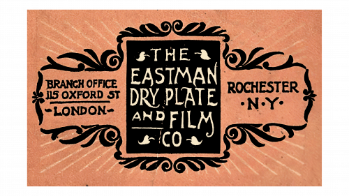 Logo de The Eastman Dry Plate Company 1889-1907
