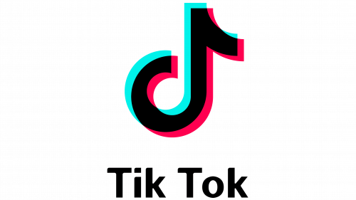 Logo de TikTok en 2017-2018